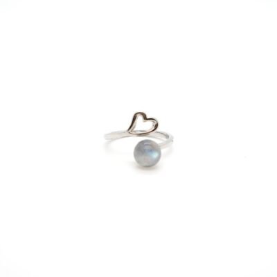 Blue Moonstone Ring-E1-E2-E3-E4