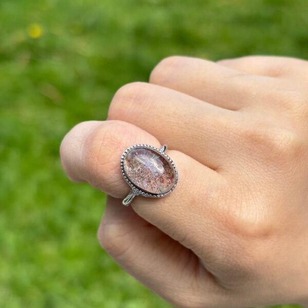 Multi - Colour Phantom Quartz Ring - Minimal Setting 04