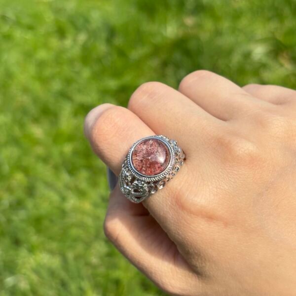 Red Phantom Quartz Ring 01