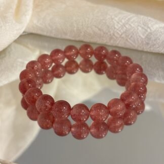 Strawberry Quartz Bracelet